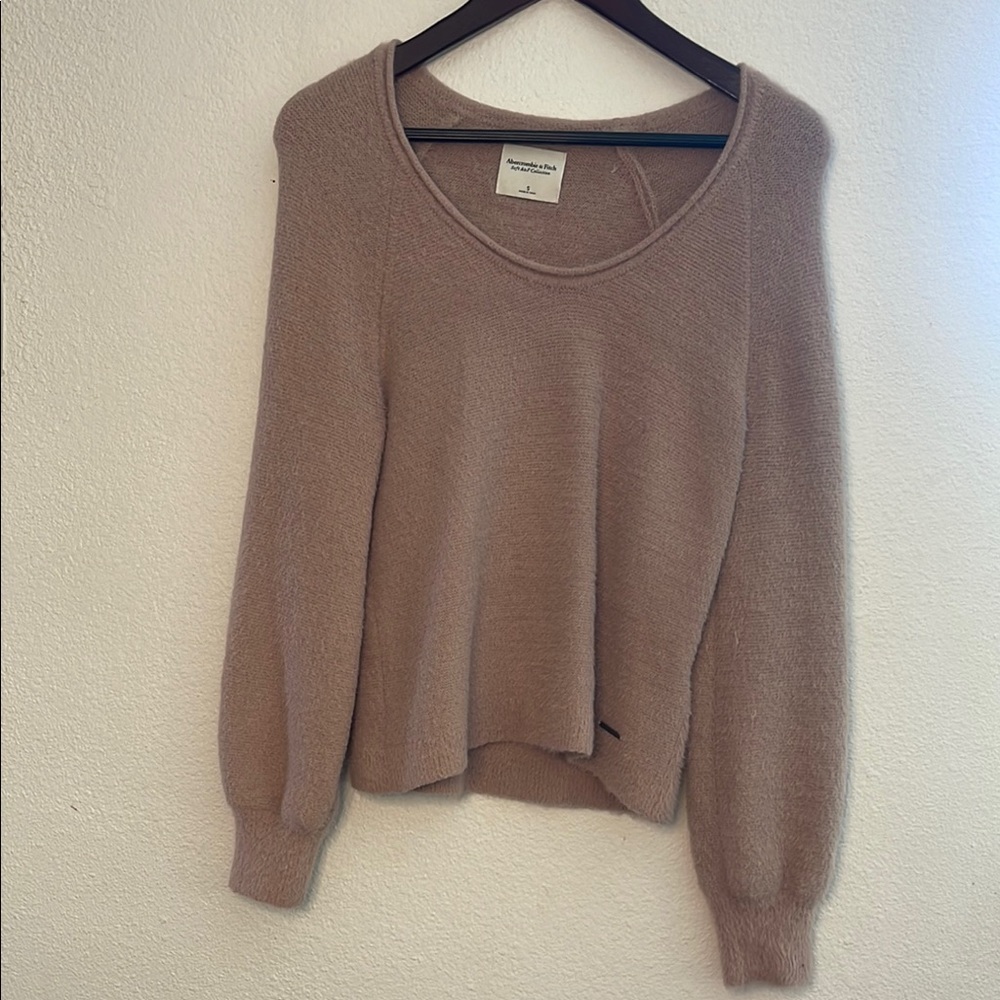 Abercrombie & Fitch soft A&F Collection l Sweater - Small light pink